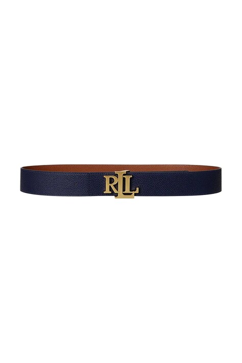 Lauren Ralph Lauren curea de piele cu două fețe femei, 412912040