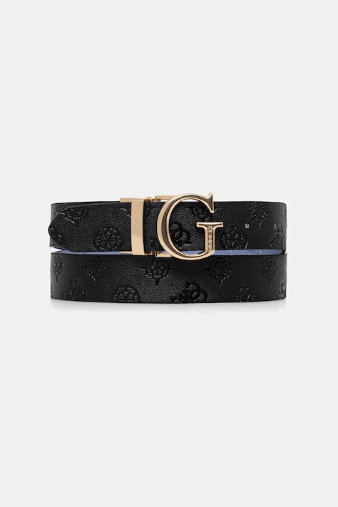 Guess curea cu doua fete culoarea negru