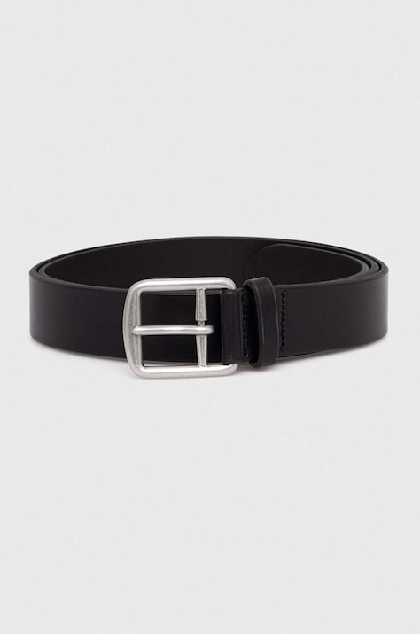 Polo Ralph Lauren curea de piele bărbați, culoarea negru 405913732