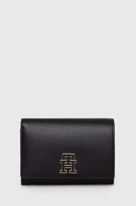 Tommy Hilfiger portfel damski kolor czarny