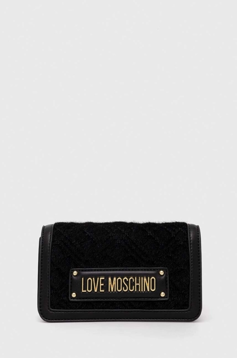 Πορτοφόλι Love Moschino χρώμα: μαύρο