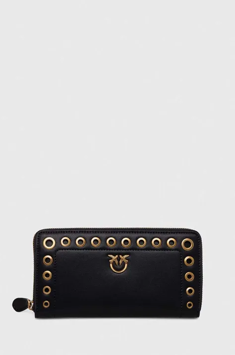 Peňaženka Pinko dámsky, čierna farba
