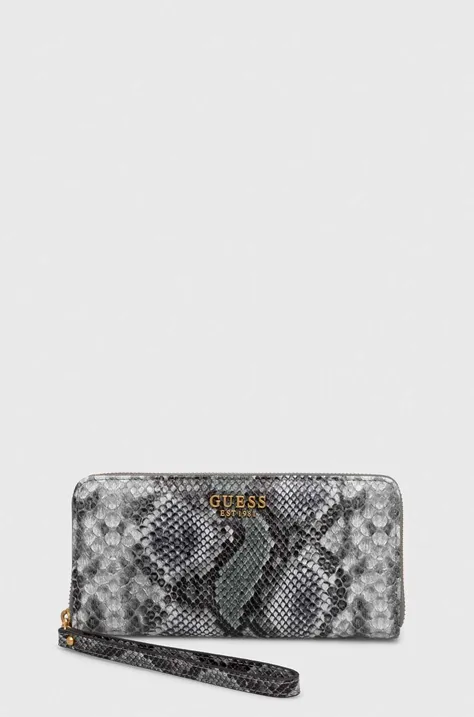 Peňaženka Guess dámsky, šedá farba
