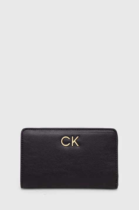 Calvin Klein portofel femei, culoarea bej K60K608992