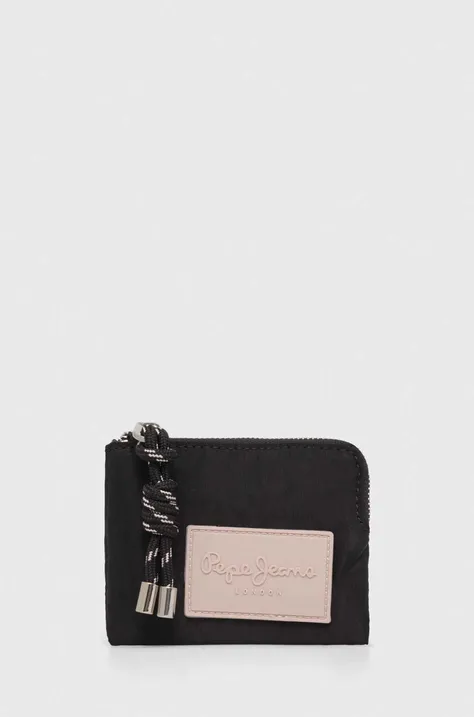 Peňaženka Pepe Jeans Margy dámska, čierna farba