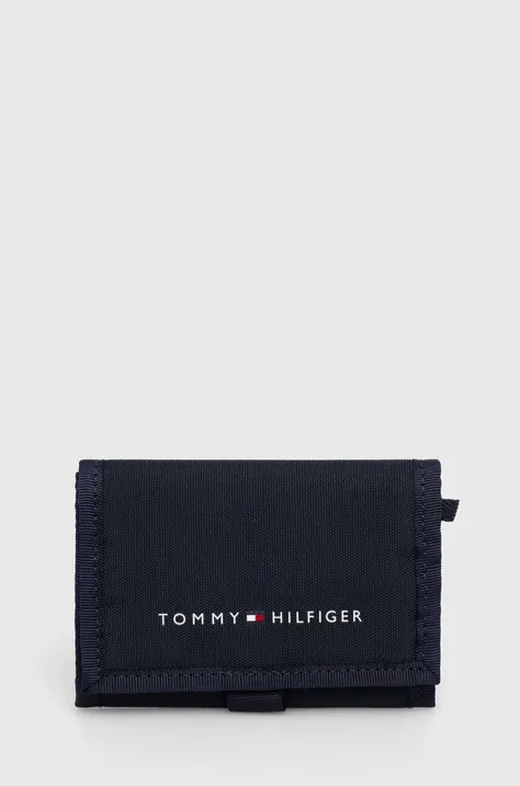 Detská peňaženka Tommy Hilfiger detský, tmavomodrá farba