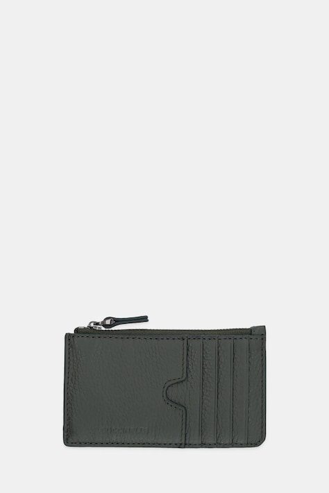 Kožená peněženka Coccinelle černá barva, E2 MUK 87 02 01