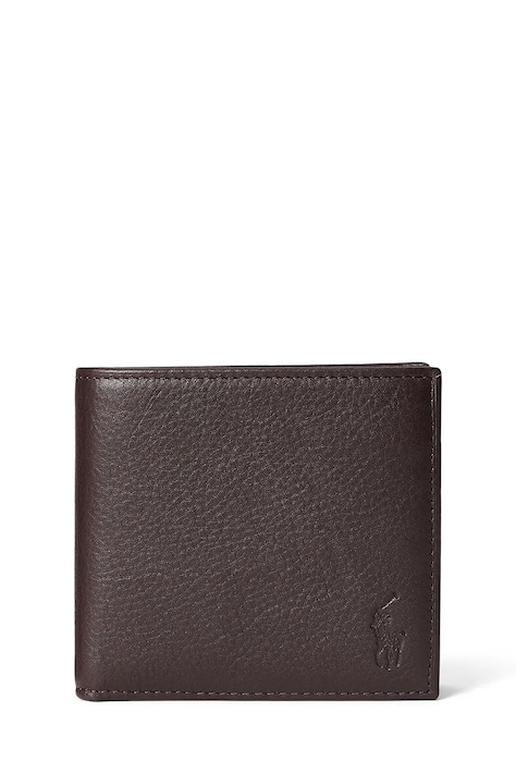Polo Ralph Lauren leather wallet men’s brown color