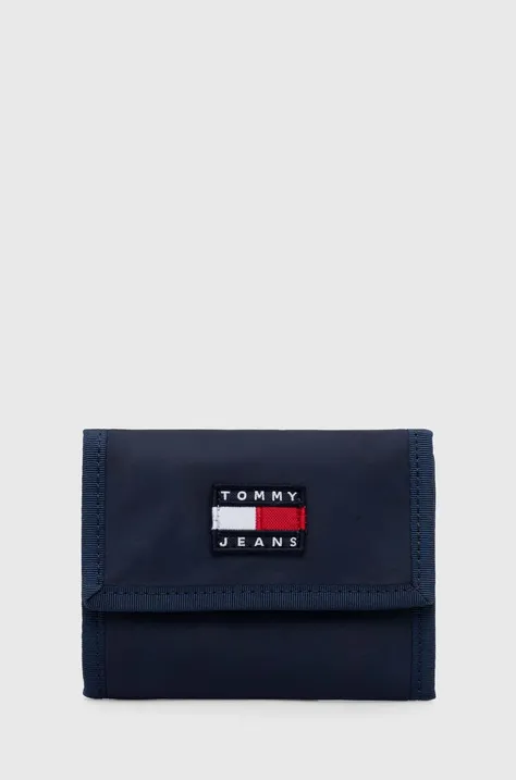 Tommy Jeans portfel męski kolor granatowy
