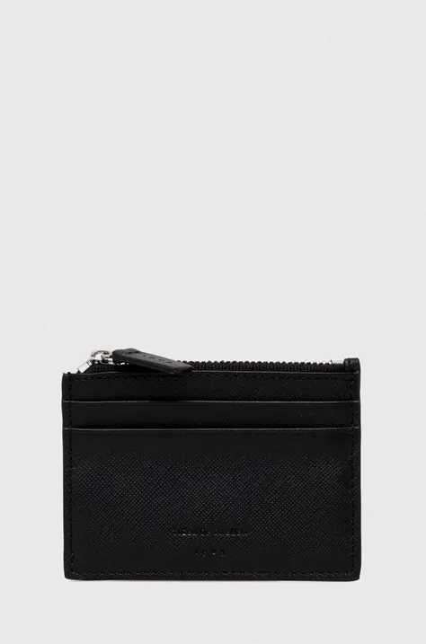 Шкіряний гаманець Tiger Of Sweden чоловічий колір чорний