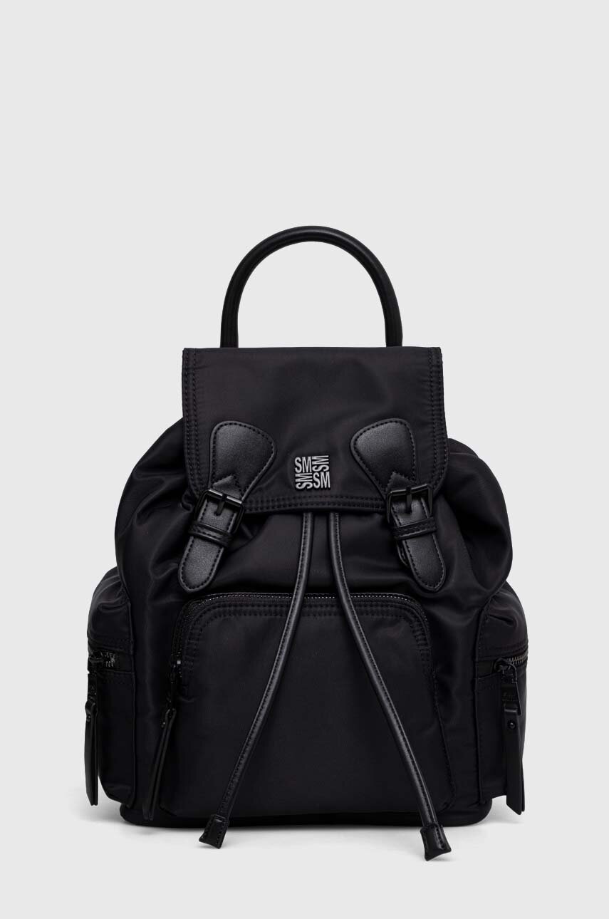 Рюкзак Steve Madden Bwilds жіночий колір чорний малий однотонний SM13001237
