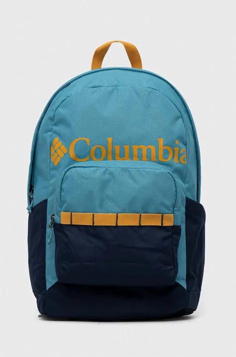 Columbia plecak damski kolor niebieski duży wzorzysty