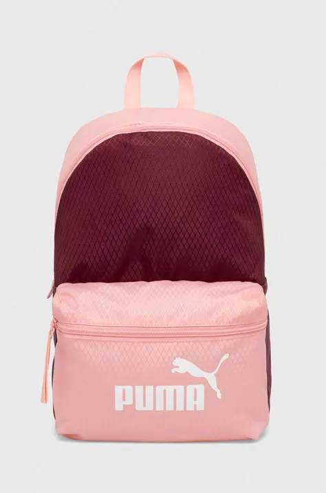 Рюкзак Puma жіночий колір рожевий малий з принтом