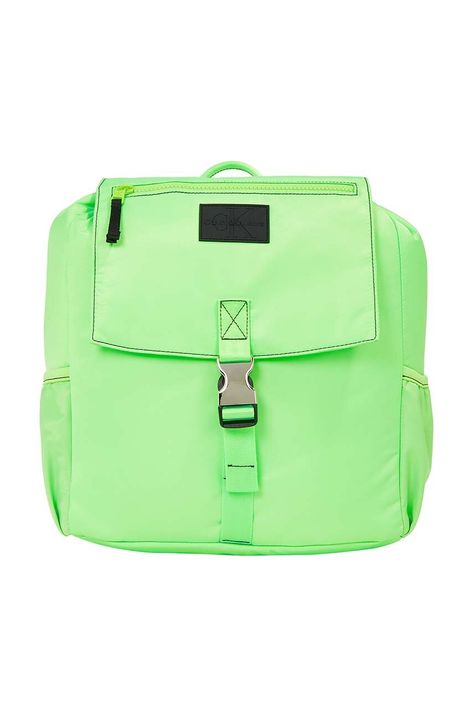 Dječji ruksak Calvin Klein Jeans boja: zelena, veliki, bez uzorka