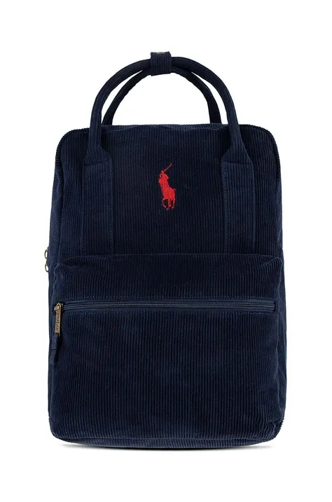 Dječji ruksak Polo Ralph Lauren boja: tamno plava, veliki, bez uzorka