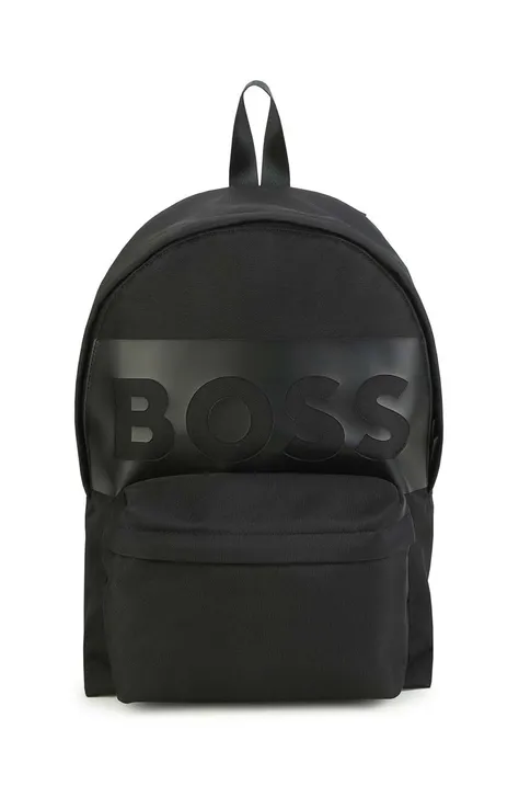 Dječji ruksak BOSS boja: crna, veliki, s tiskom