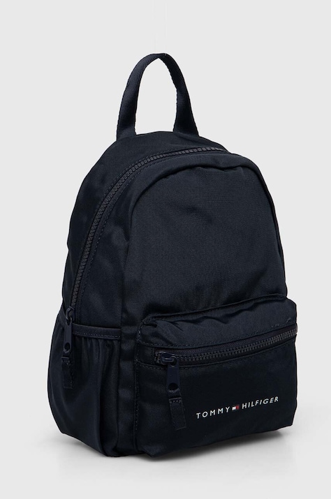 Tommy Hilfiger plecak dziecięcy kolor czarny mały z nadrukiem