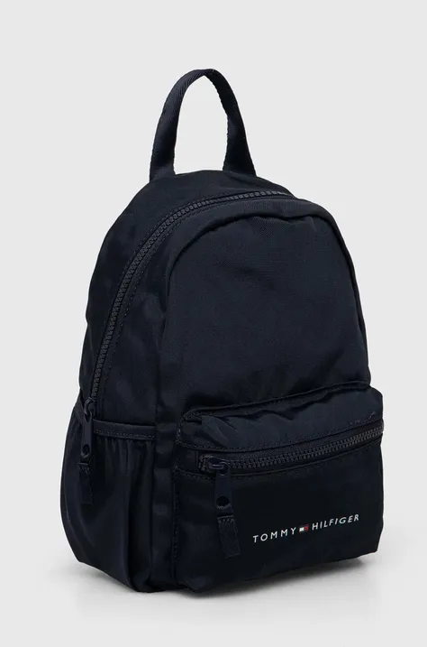 Дитячий рюкзак Tommy Hilfiger колір чорний малий з принтом