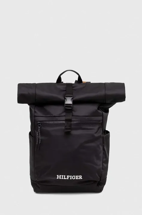 Tommy Hilfiger plecak męski kolor czarny duży gładki