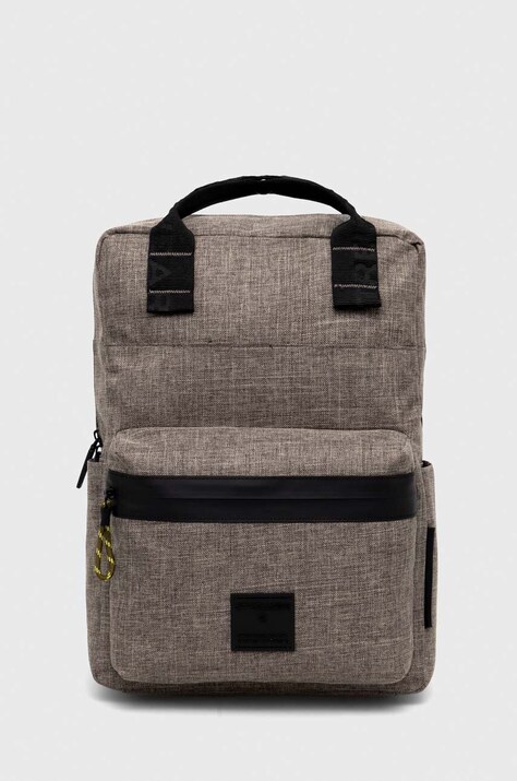 Рюкзак Strellson мужской цвет серый большой однотонный