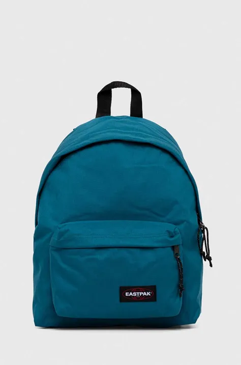 Рюкзак Eastpak колір бірюзовий великий однотонний