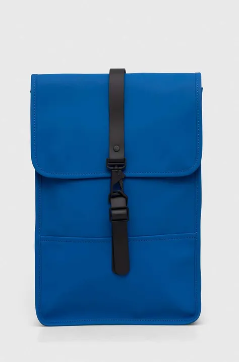 Rains plecak 13020 Backpacks kolor niebieski duży gładki