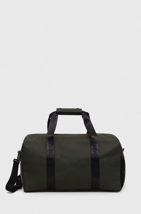 Τσάντα Rains 14380 Backpacks χρώμα: πράσινο