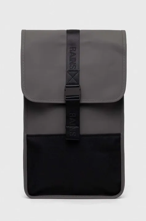 Ruksak Rains 14400 Backpacks šedá farba, veľký, jednofarebný