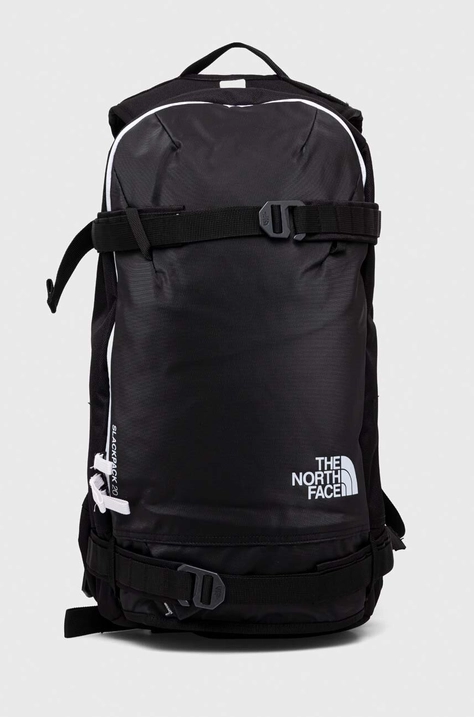 The North Face plecak Slackpack 2.0 kolor czarny duży z nadrukiem