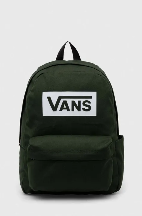 Vans plecak kolor zielony duży z nadrukiem VN0A7SCHBD61-MountainVi