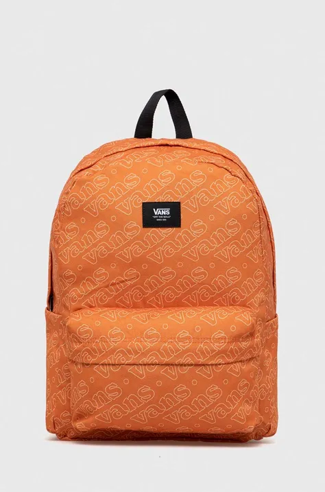 Vans plecak kolor pomarańczowy duży wzorzysty