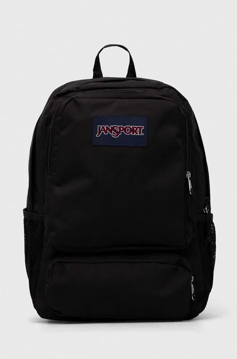 Jansport plecak kolor czarny mały z aplikacją
