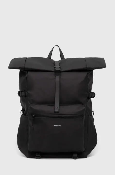 Sandqvist backpack Ruben 2.0 black color SQA1609