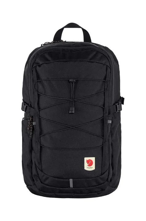 Fjallraven backpack Skule 28 black color