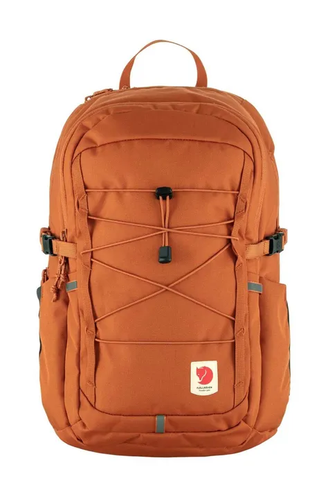 Fjallraven backpack Skule 20 orange color