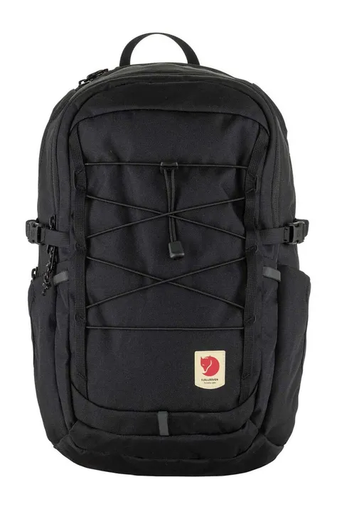 Fjallraven backpack Skule 20 black color