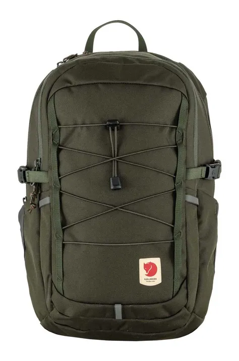 Fjallraven backpack Skule 20 green color