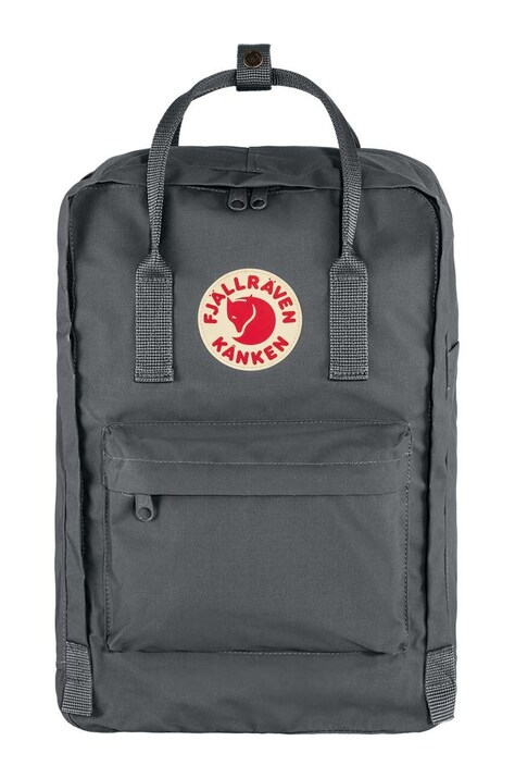Batoh Fjallraven F23524.046 Kanken Laptop 15" šedá barva, velký, hladký