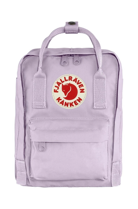 Dječji ruksak Fjallraven Kanken Mini boja: ljubičasta, mali, s aplikacijom