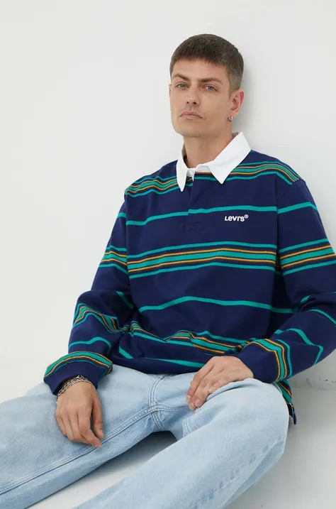 Levi's longsleeve bawełniany wzorzysty