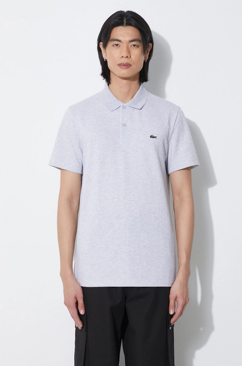 Lacoste polo shirt men’s gray color