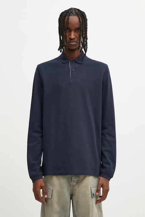 Barbour top a maniche lunghe in cotone