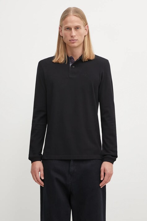 Barbour top a maniche lunghe in cotone
