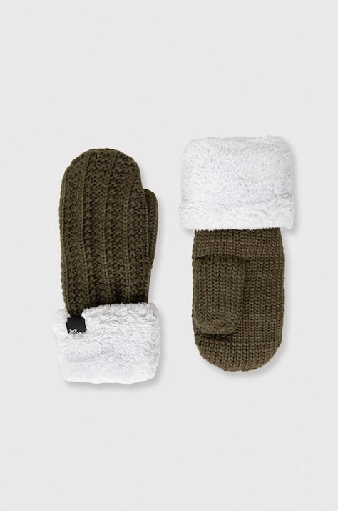 Перчатки Jack Wolfskin женские цвет зелёный
