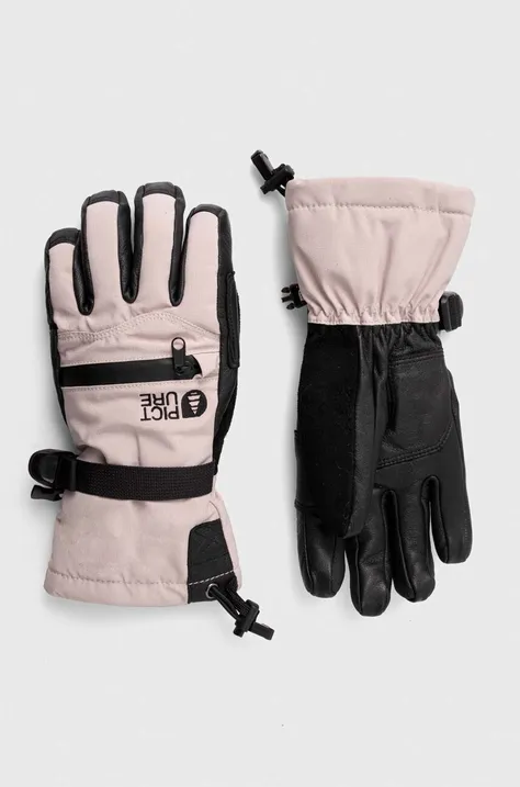 Γάντια Picture Palmer χρώμα: ροζ