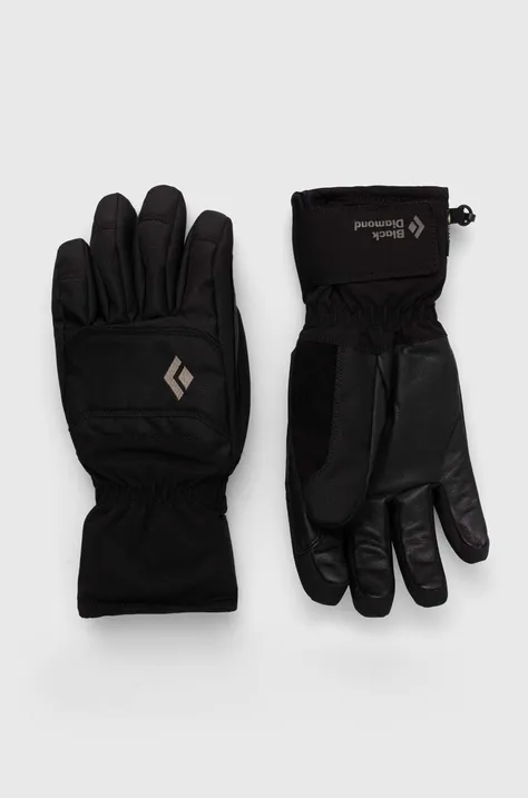 Smučarske rokavice Black Diamond Mission črna barva