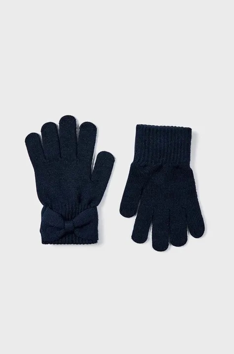 Otroške rokavice Mayoral mornarsko modra barva
