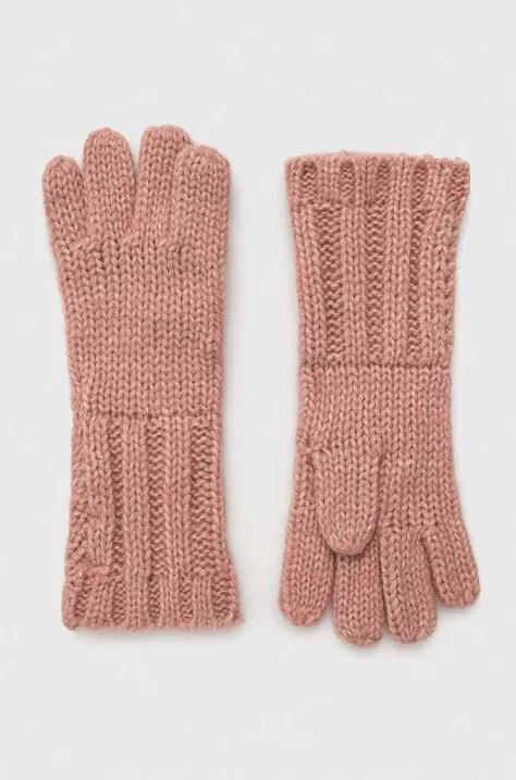 Detské rukavice Pepe Jeans ružová farba