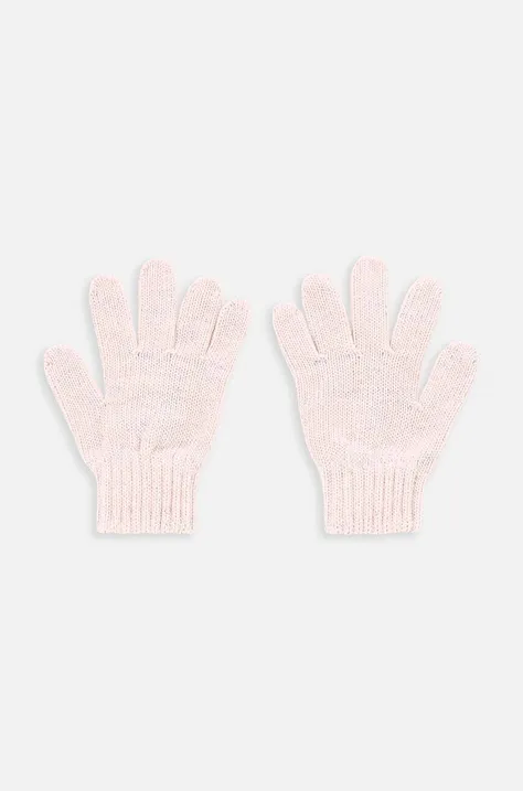 Otroške rokavice Coccodrillo roza barva