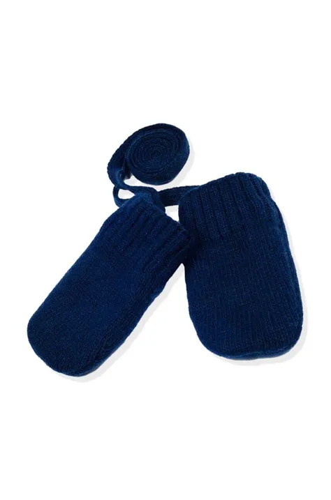 Παιδικά γάντια Jamiks NIKA χρώμα: ναυτικό μπλε